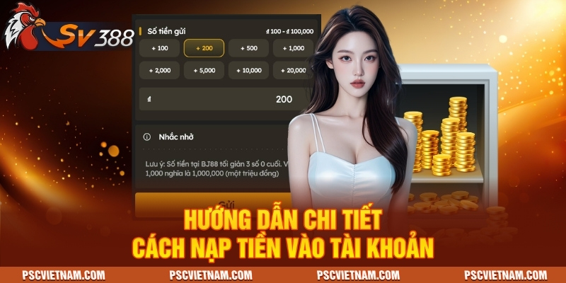nạp tiền SV388