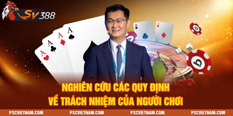 Nghiên cứu các quy định về trách nhiệm của người chơi